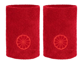 Zweetbandje The Indian Maharadja Dames en heren Wrist Sweat Band Volcano Red