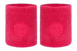 Zweetbandje The Indian Maharadja Dames en heren Wrist Sweatband Small Berry Rose
