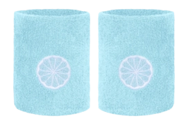 Zweetbandje The Indian Maharadja Dames en Heren Wrist Sweatband Small Surf Blue