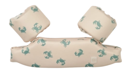 Zwembandje Liewood Kinderen Darko Printed Swim Belt Crab / Sandy 19/30 KG