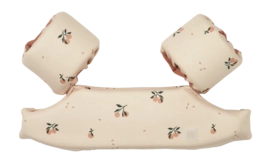 Zwembandje Liewood Darko Printed Swim Belt Peach / Sea Shell 19/30 KG