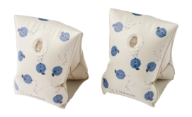 Zwembandje Liewood Shirley Printed Pufferfish Sandy 0-15 kg Set van 2