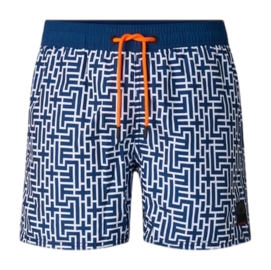 Zwembroek Bogner Fire + Ice Men Nelson2 blue/white Regular Fit