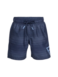Zwembroek Brunotti Boys Cestery-Stripe Indigo Blue Regular Fit