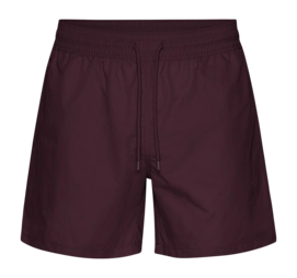 Maillot de Bain Colorful Standard Hommes Classic Swim Shorts Oxblood Red