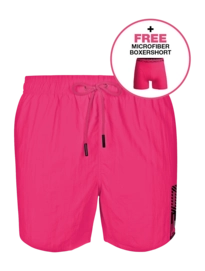 Swimming Trunks Muchachomalo Boys Solid Neon Pink 2024