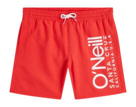 Zwembroek O'Neill Boys Cali Swimshorts High Risk Red Regular Fit