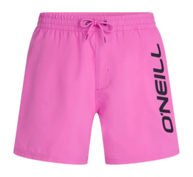 Zwembroek O'Neill Men Logo 16 Inch Swimshorts Electric Fuschia Regular Fit