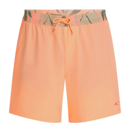 Zwembroek O'Neill Men Pocket Print 16 Inch Swimshorts Funky Peach Regular Fit