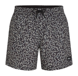 Zwembroek O'Neill Men Print 16 Inch Swimshorts Black Dot Flower Regular Fit