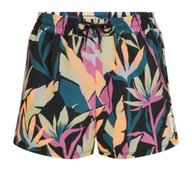 Zwembroek O'Neill Women Essentials 12 Inch All-Over Print Swimshorts Black Tropicana Regular Fit