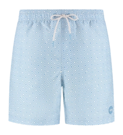 Zwembroek Shiwi Men Mike 7 Inch Blue Harbor Geo Square