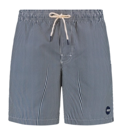 Zwembroek Shiwi Men Mike 7 Inch Blue Navy Fine Stripes