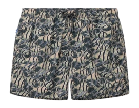 Zwembroek Shiwi Men Nate Quick Dry 5 Inch Beige Angle Fish