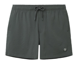 Zwembroek Shiwi Men PETE 6 Inch Seersucker Green Smokey