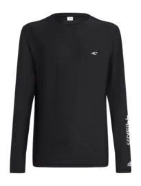 Zwemshirt O'Neill Men Skins Longsleeve Black Out Aansluitende pasvorm