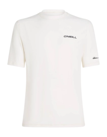 Zwemshirt O'Neill Men Skins Shortsleeve Snow White Strakke pasvorm