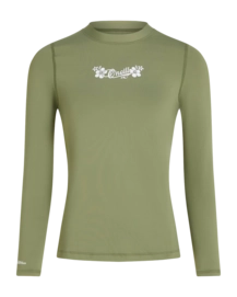 Zwemshirt O'Neill Women Skins Longsleeve Avery Fern Nauwsluitende pasvorm