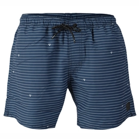 Short de Bain Brunotti Men CrunECO-Stripe Jeans Blue