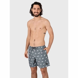 Zwemshort Men Roshan grijs 4